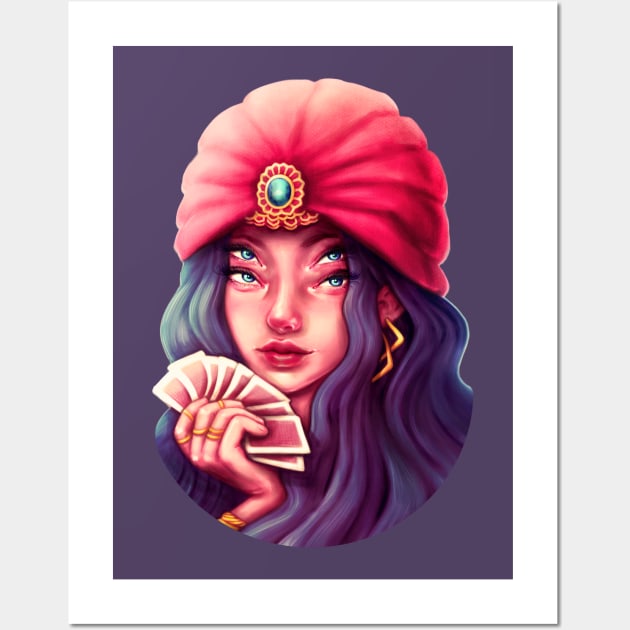 Fortune Teller Wall Art by Lyara Costa